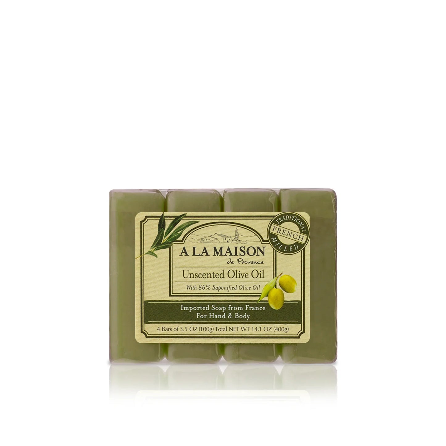 Unscented Olive Oil Multipack Bar Soaps